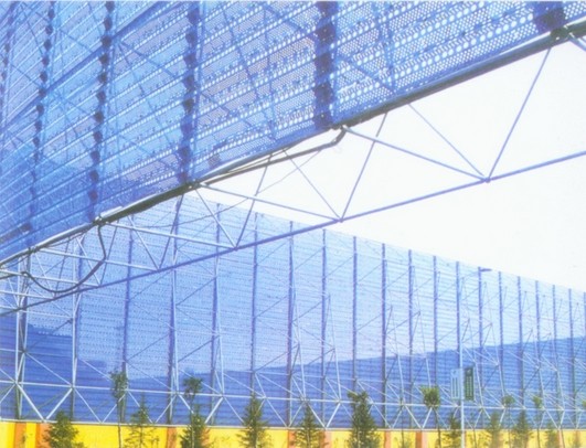 渭南环保扫风墙网架工程
